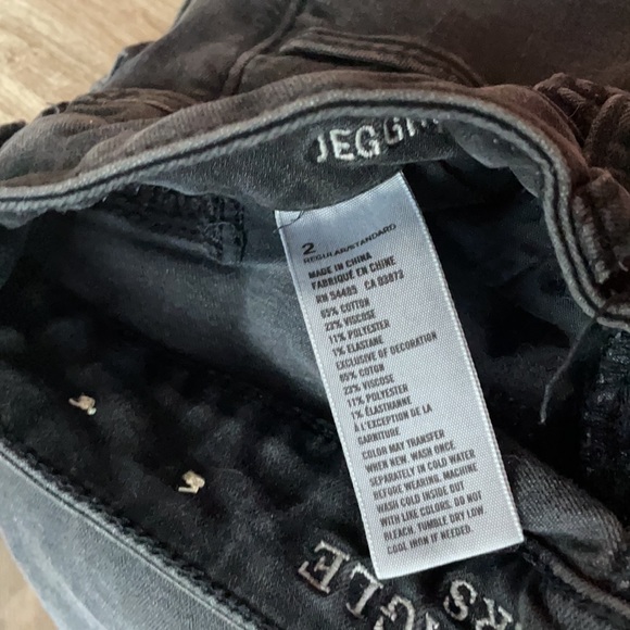 AE Ripped, black jeggings - Picture 3 of 3